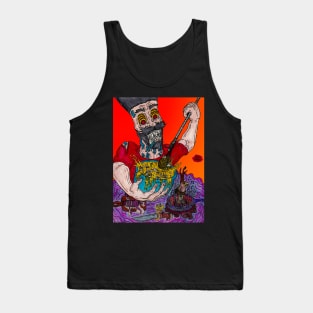 Psychoman Omelet Tank Top